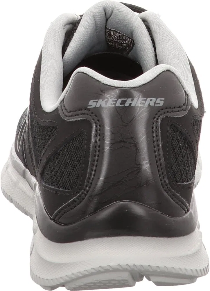 Мужские кроссовки Skechers Satisfaction 58350-bbk, Black — фото 3