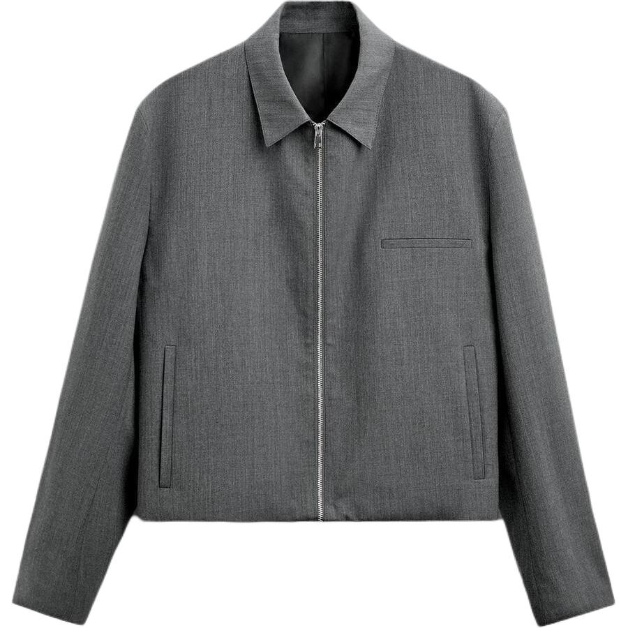 

Куртка мужская серая Zara, серый