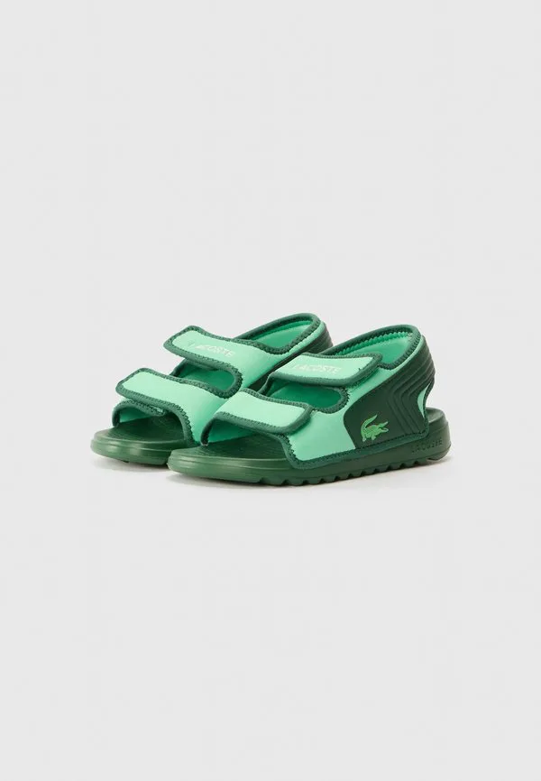 Летние тапочки для бассейна surukids унисекс Lacoste, Green/White — фото 2