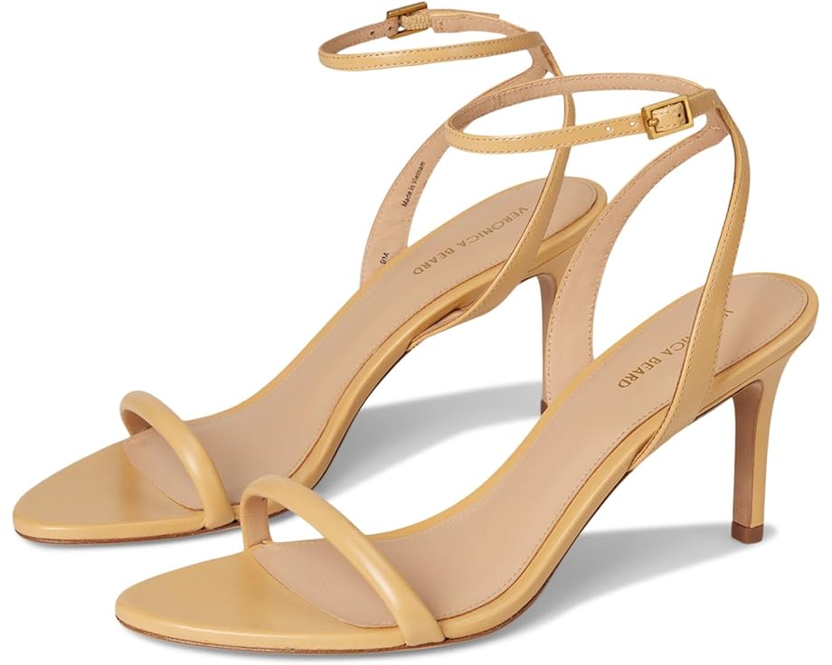 Туфли Veronica Beard Sylvie 75, цвет Wheat Beige Leather