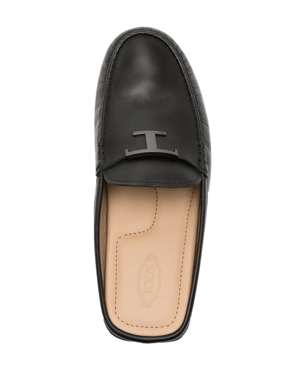 Мюли T Timeless Gommino Bubble TOD'S, черный — фото 4
