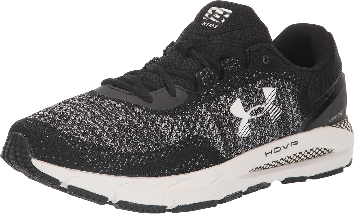 

Кроссовки для бега Under Armour Men's HOVR Intake 6, (001) Black/Black/White
