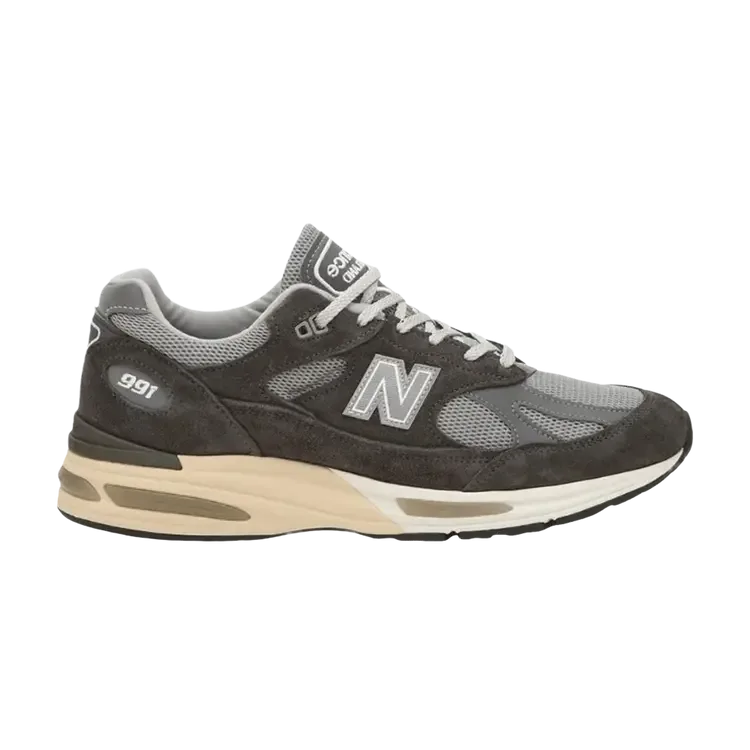 Кроссовки New Balance 991v2 Made In UK 'Forged Iron', серый