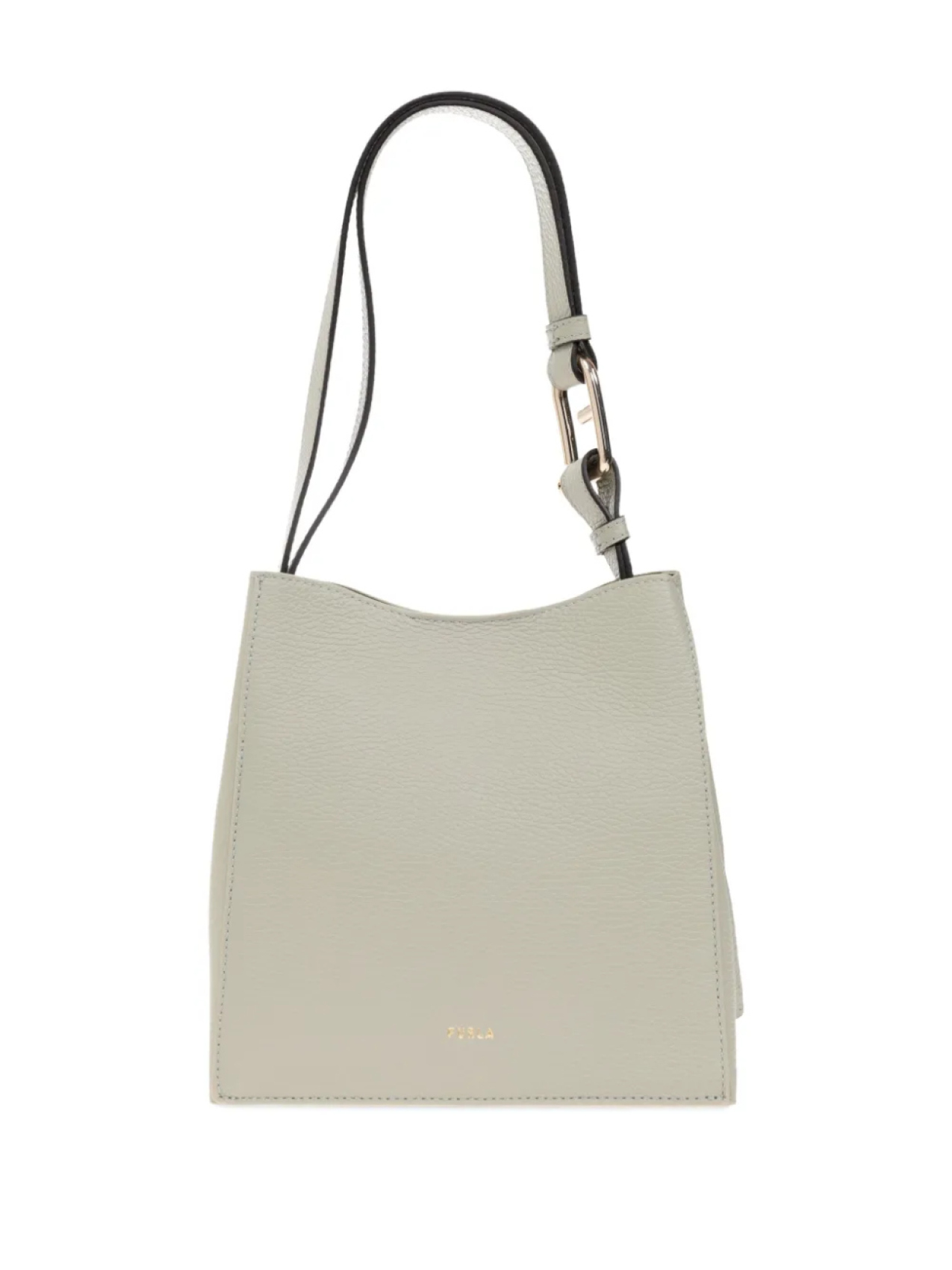 

Кожаная сумка-тоут Furla Mini Nuvola, зеленый