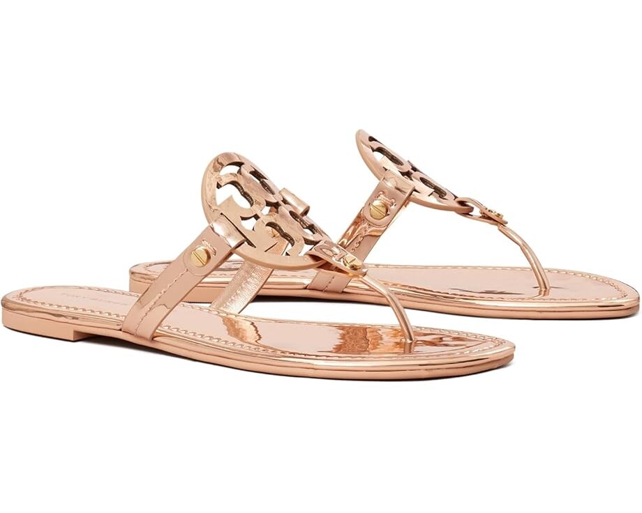 

Сандалии Tory Burch Miller, цвет Rose Gold