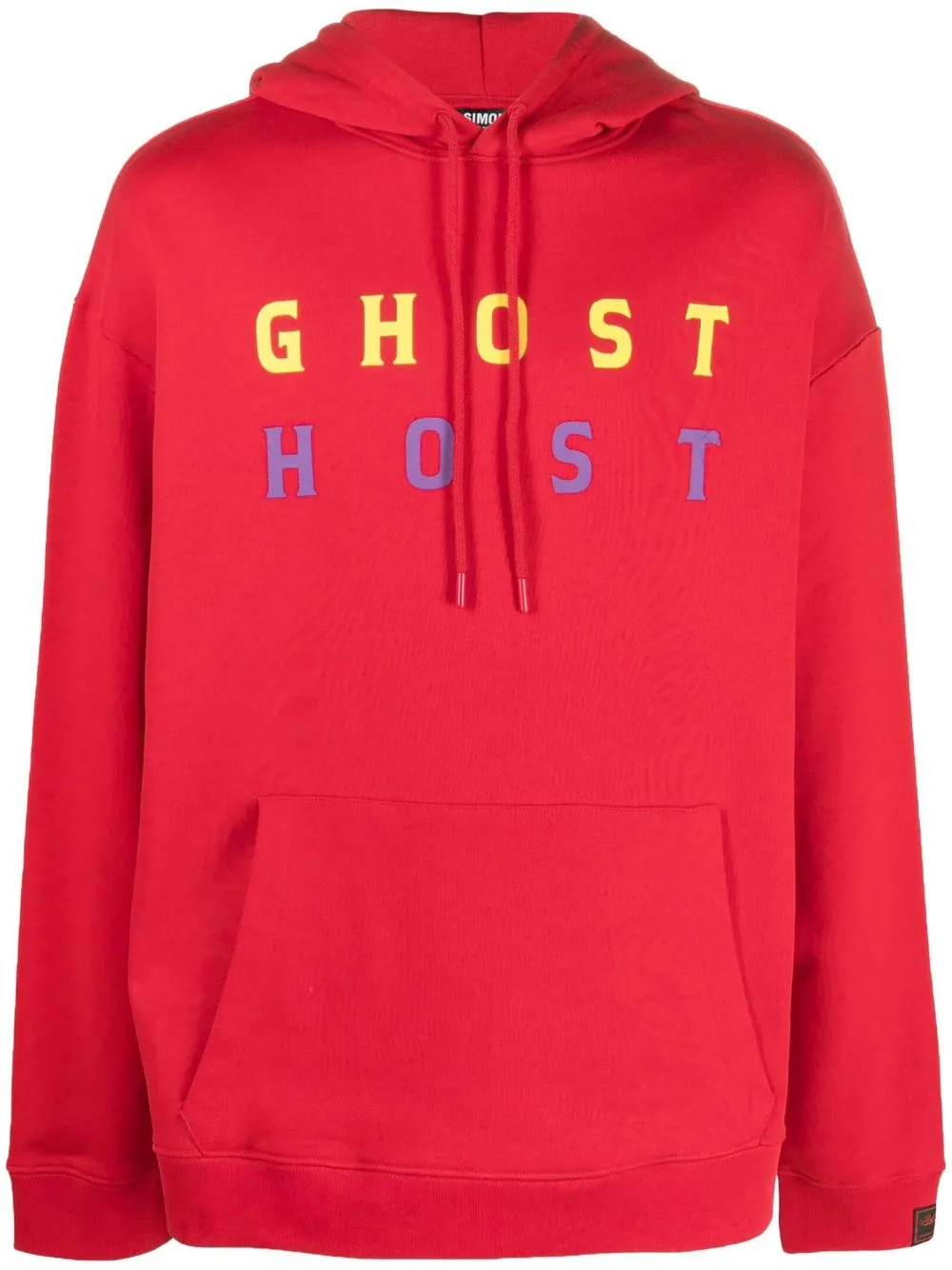 

Худи с принтом Ghost Host Raf Simons, красный