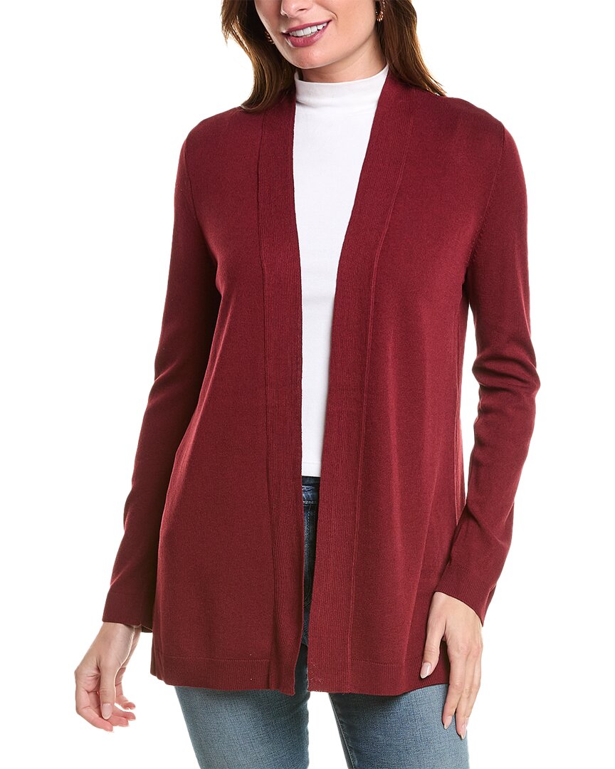 

Кардиган Jones New York с открытым передом, красный