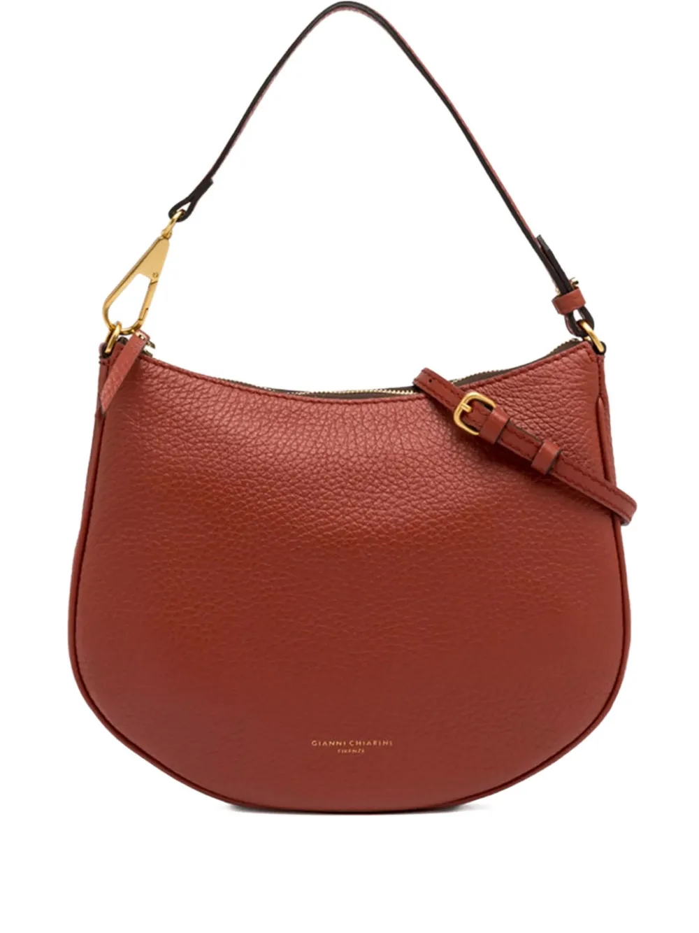 

Полуовальная сумка через плечо на молнии Brooke GIANNI CHIARINI, красный