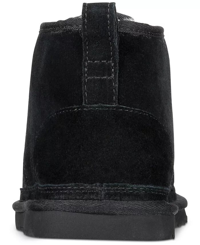 Мужские ботинки UGG® Neumel классические замшевые с овчиной, черный — фото 3
