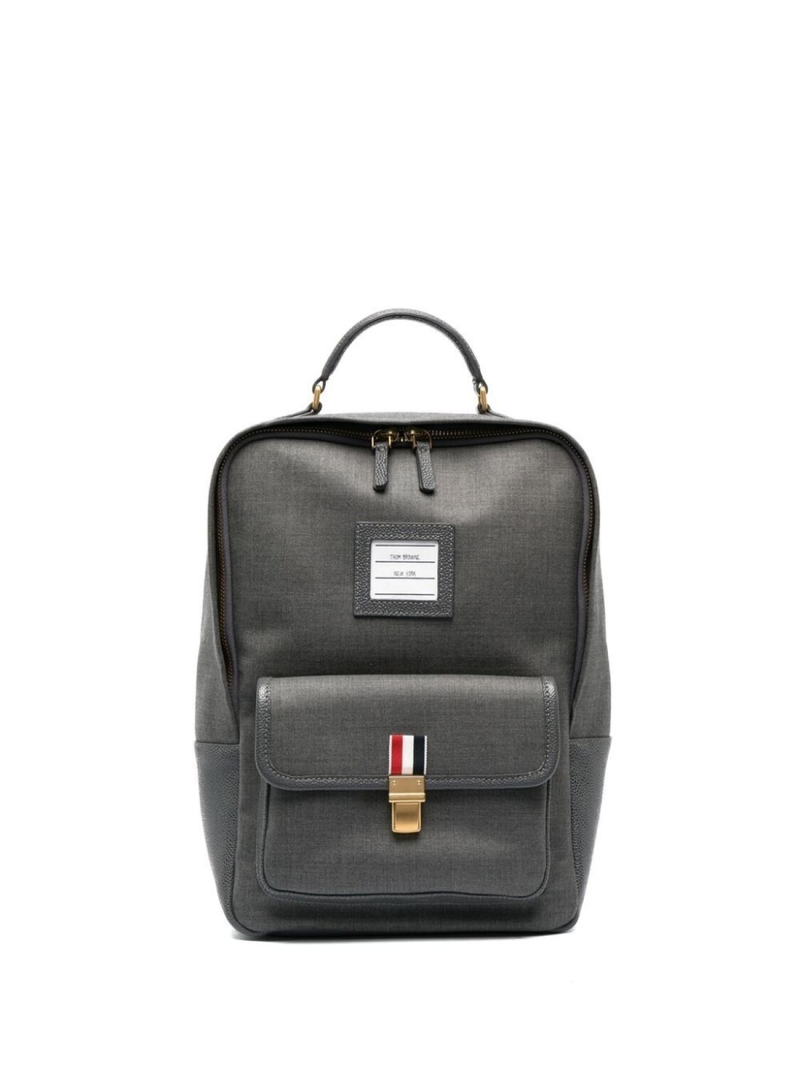 

Thom Browne твиловый рюкзак School, серый