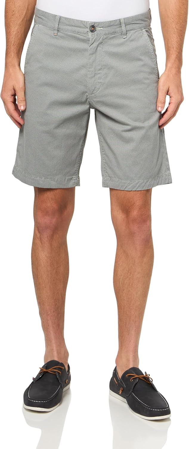 

BOSS Мужские техно-твилловые чинос шорты, Light Open Air Blue