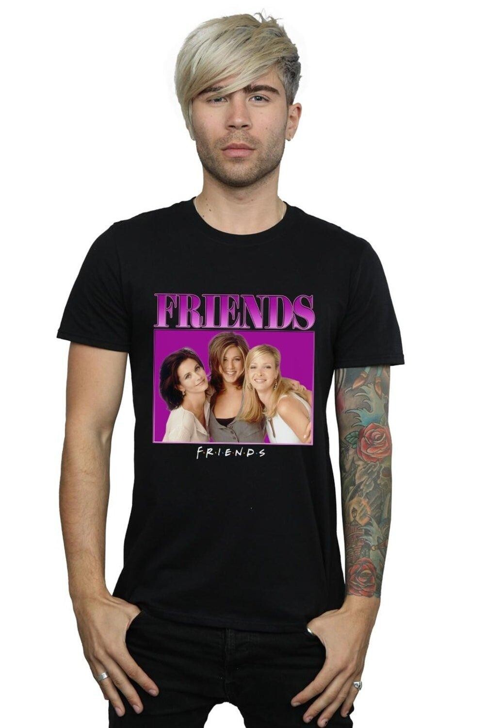 

Футболка Monica Rachel Phoebe Homage Friends, черный