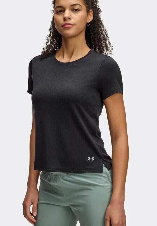 

Футболка с принтом LAUNCH SHORTSLEEVE Under Armour, черный
