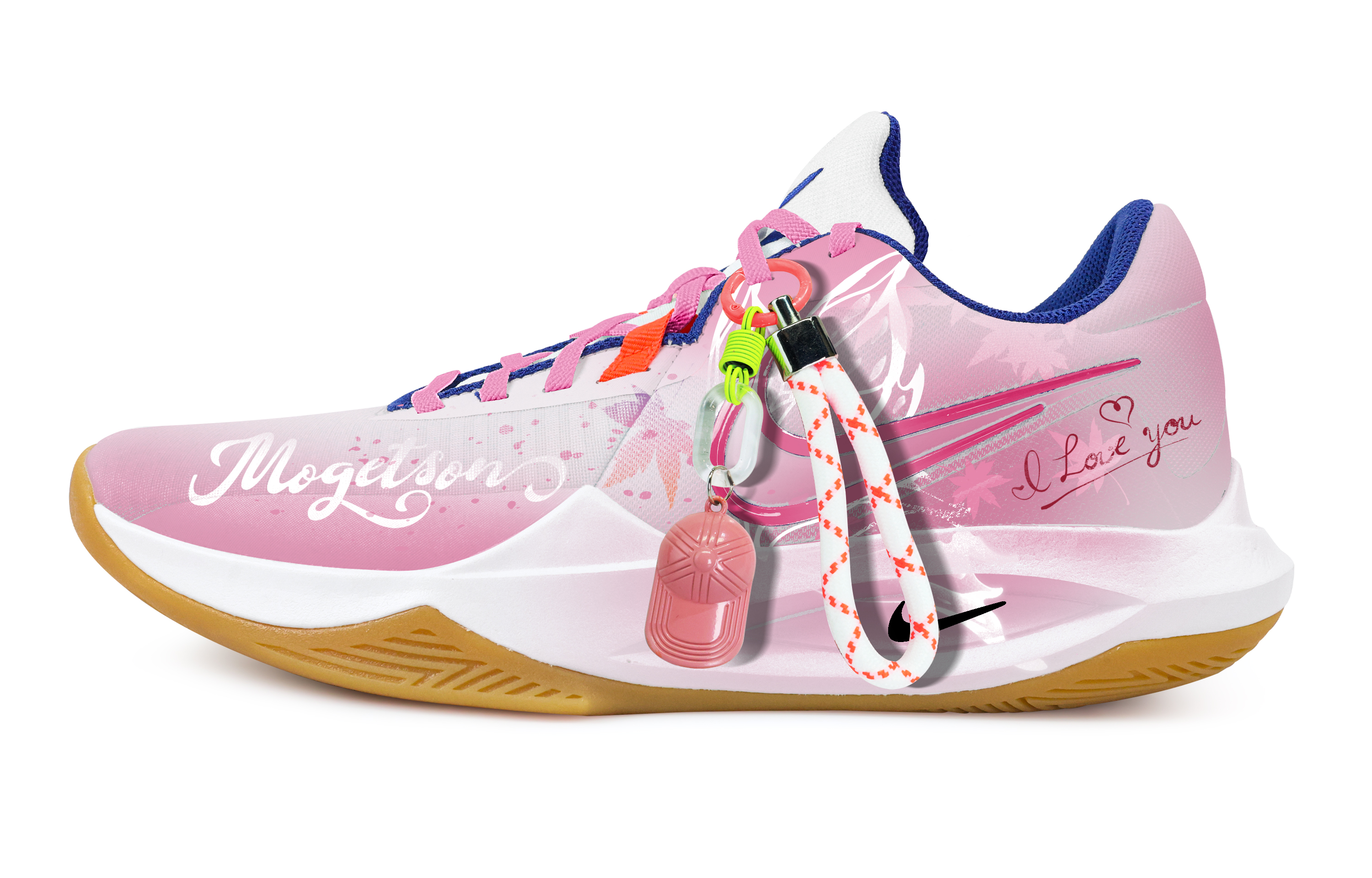 

Nike Баскетбольные кроссовки Precision 6 Low Top мужские розовые