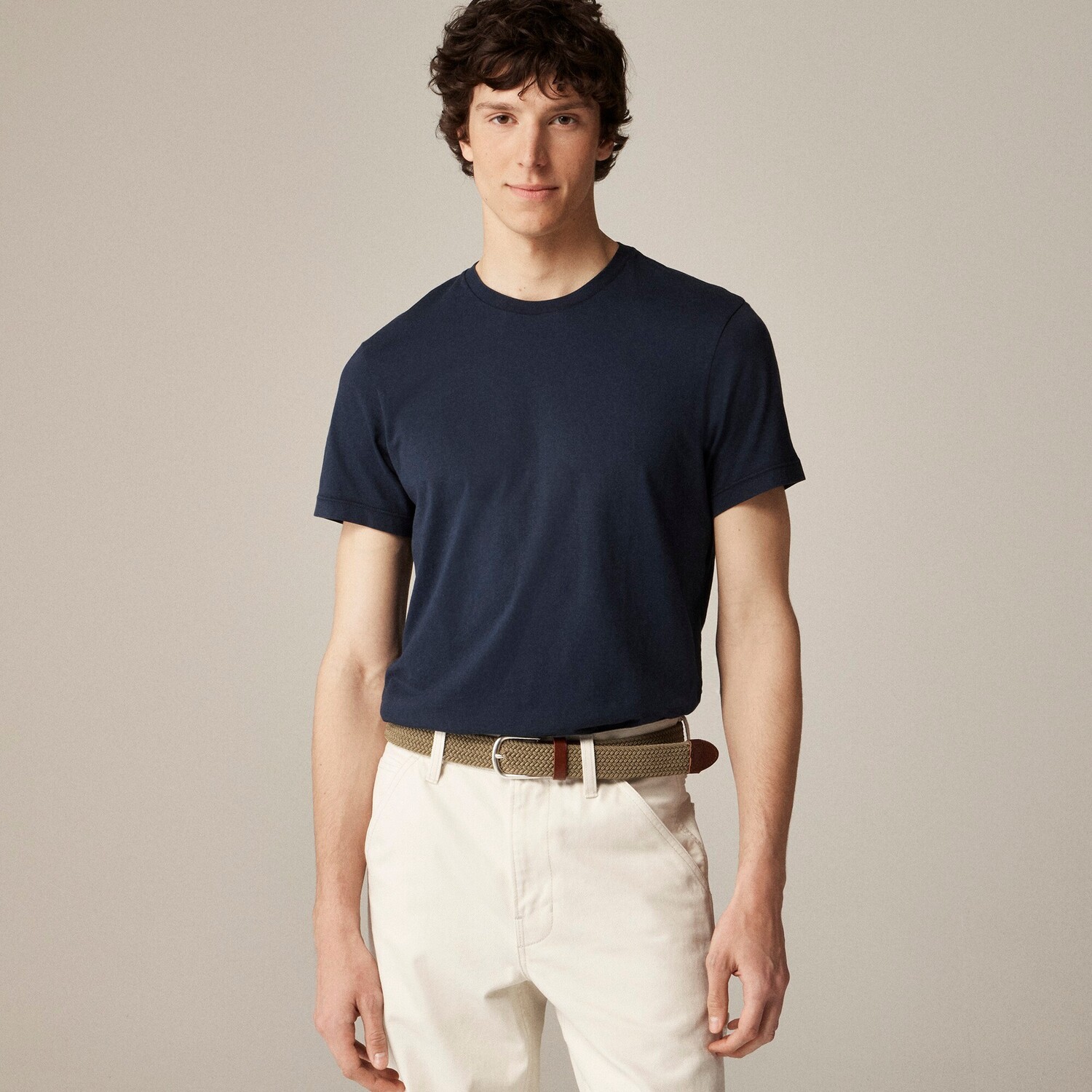 

Футболка Broken-In J.Crew, синий