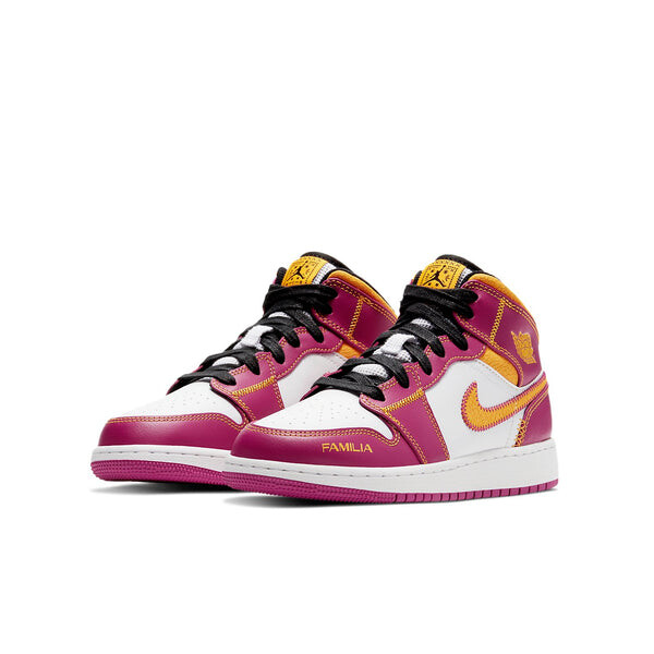 Кроссовки 1 Air Jordan, фиолетовый — фото 3