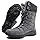 Мужские зимние ботинки Maxome Snow Boots, водонепроницаемые, теплые, с меховой подкладкой, походные ботинки, нескользящие ботинки до щиколотки, походные ботинки средней высоты для мужчин, легкие ботинки для активного отдыха на снегу, Gray