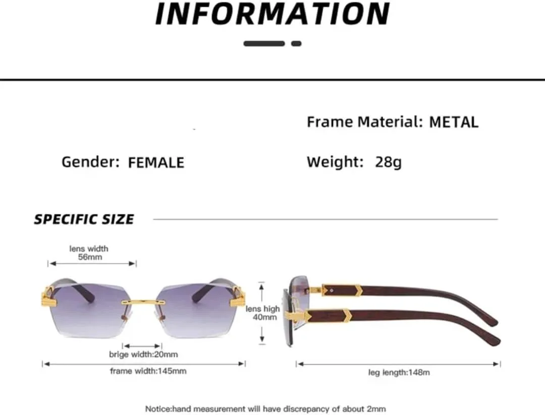 

Солнцезащитные очки с защитой от УФ-излучения UV400 | Без оправы, цветные линзы | Для женщин и мужчин | Для занятий спортом на открытом воздухе и вождения DSVIGF, 07