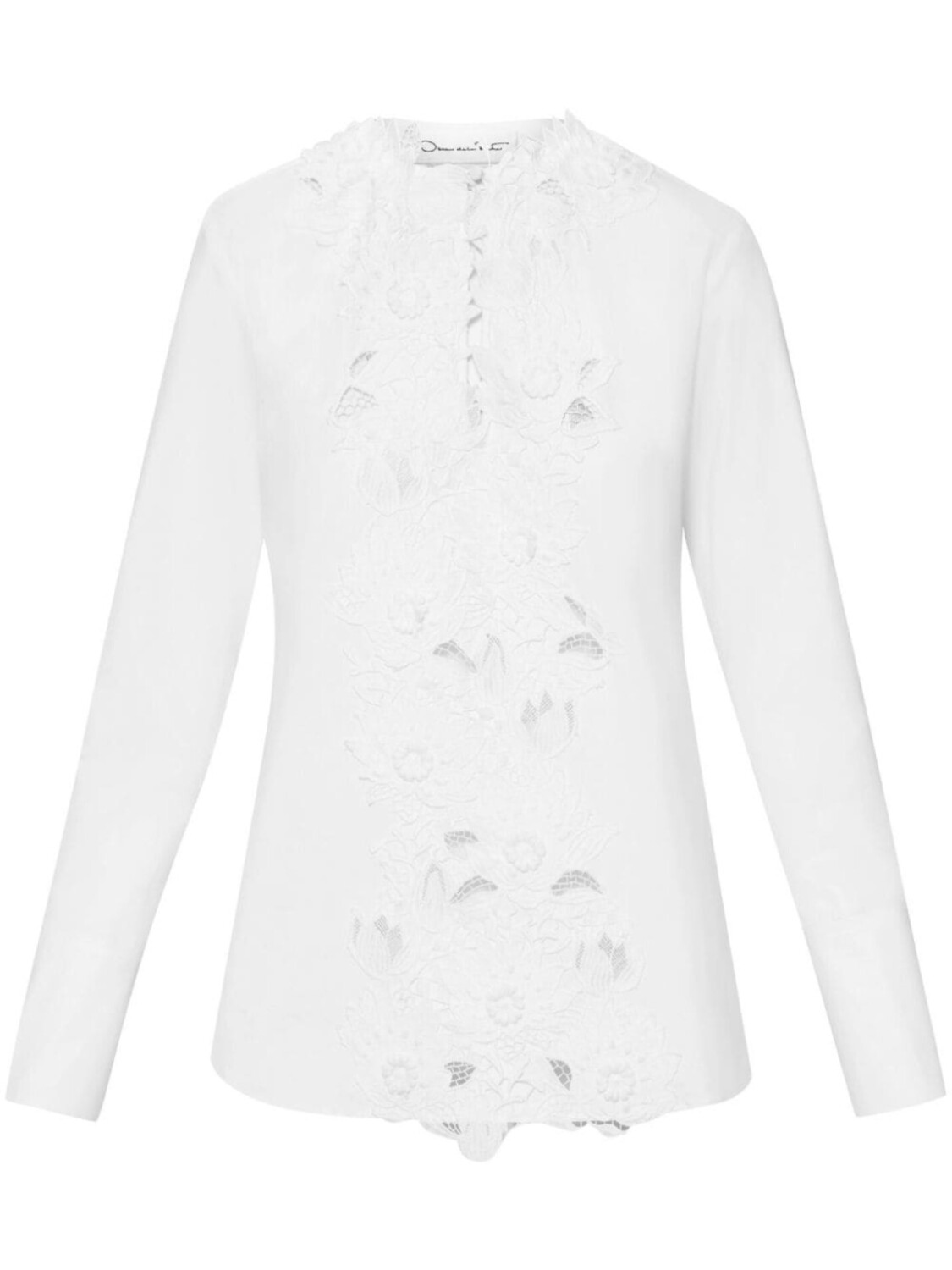 

Oscar de la Renta блузка Water Lily, белый