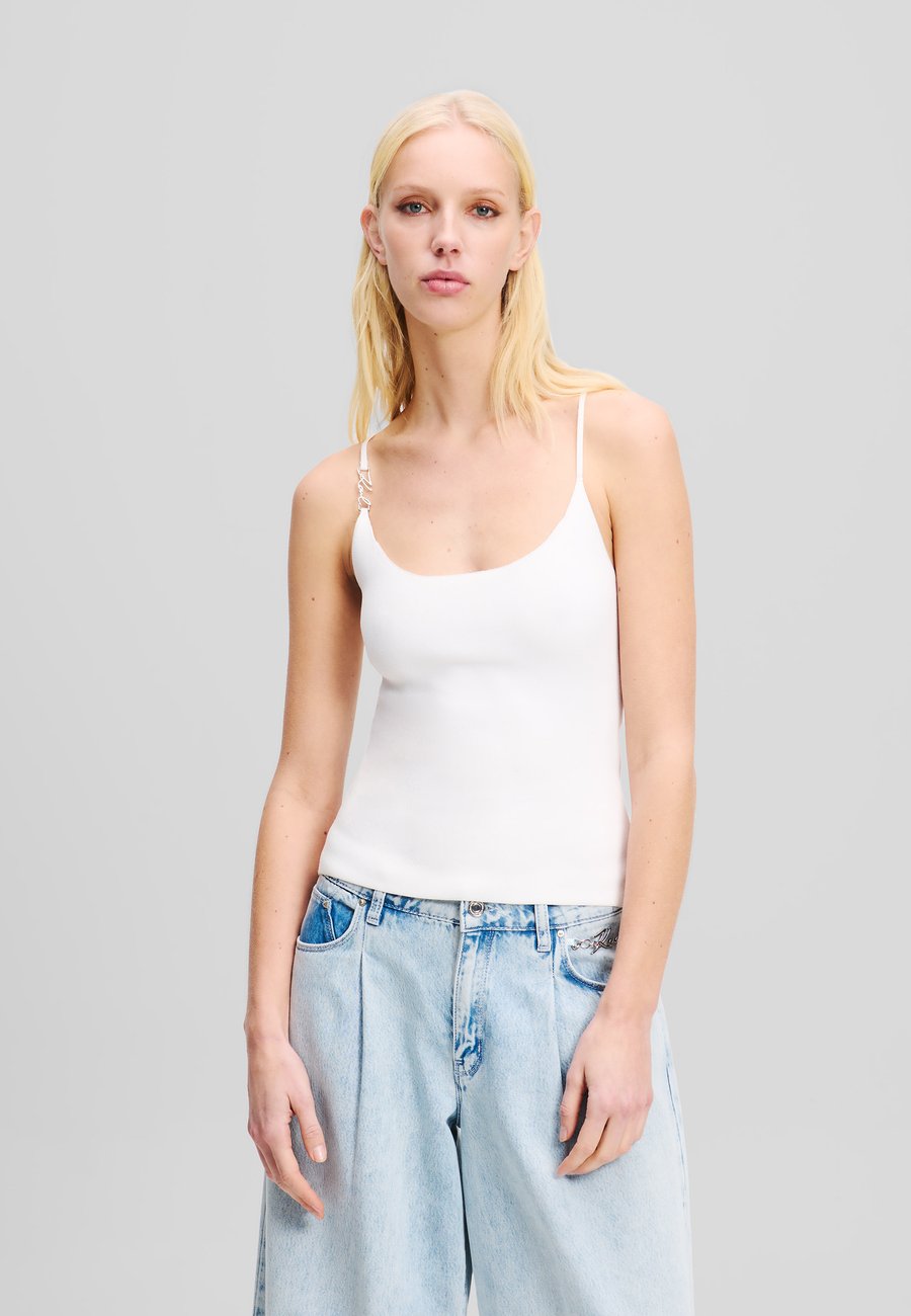 

Топ KARL LAGERFELD Top, White