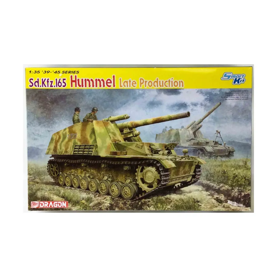 

Sd.Kfz.165 Hummel - Позднее производство - Smart Kit, Dragon Armor - Germany (Die-Cast) (1:35)
