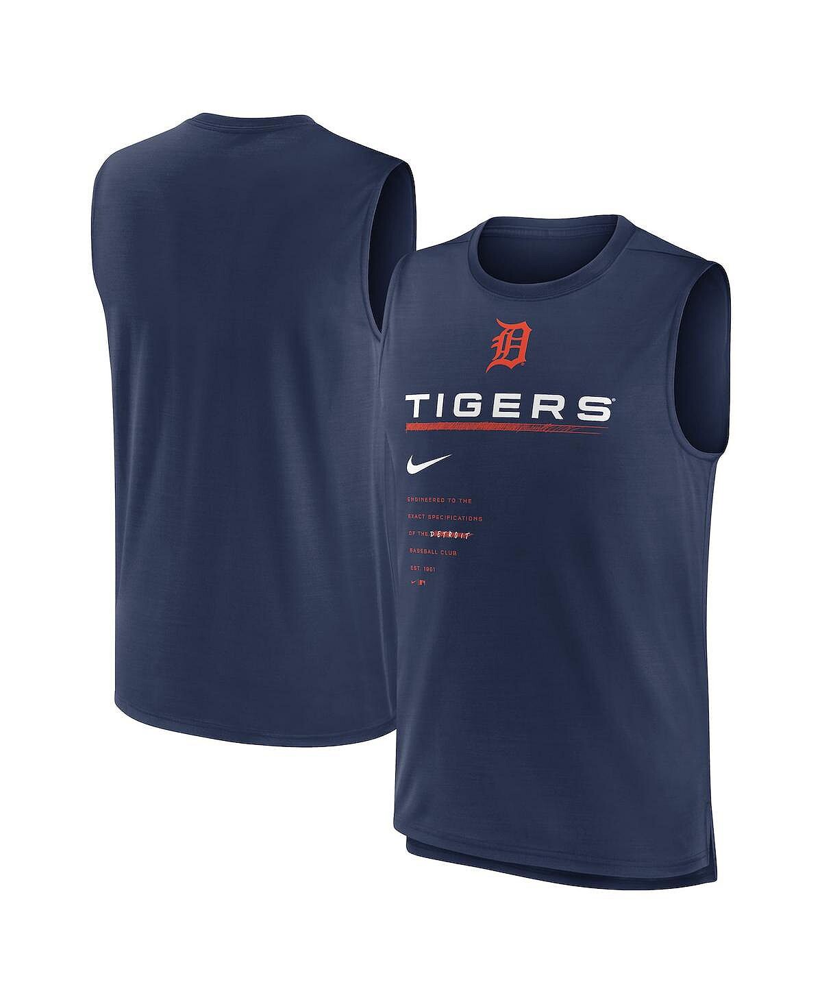

Мужская темно-синяя майка Detroit Tigers Exceed Performance Nike