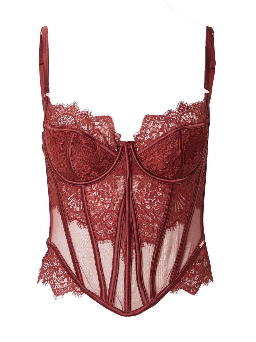 

Бюстгальтер на косточках Hunkemöller Bralette Bra Zoe, бордо