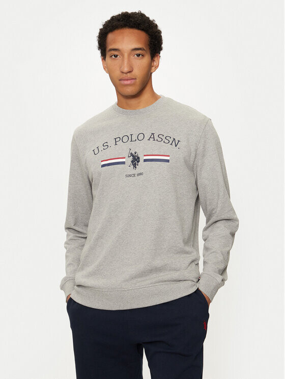 

Толстовка обычного кроя U.S. Polo Assn., серый
