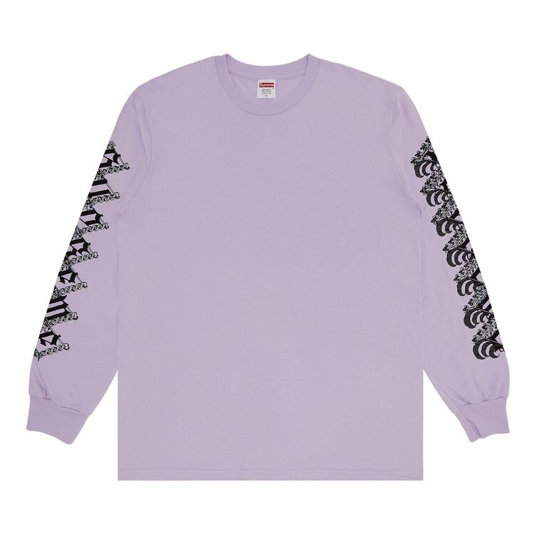 

Футболка Supreme Strawberries Long-Sleeve Tee Light Purple, фиолетовый