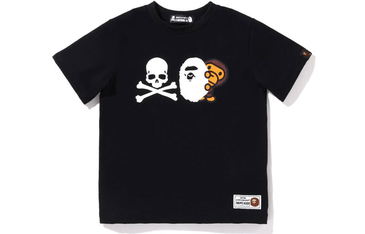 

Детская футболка A Bathing Ape, черный