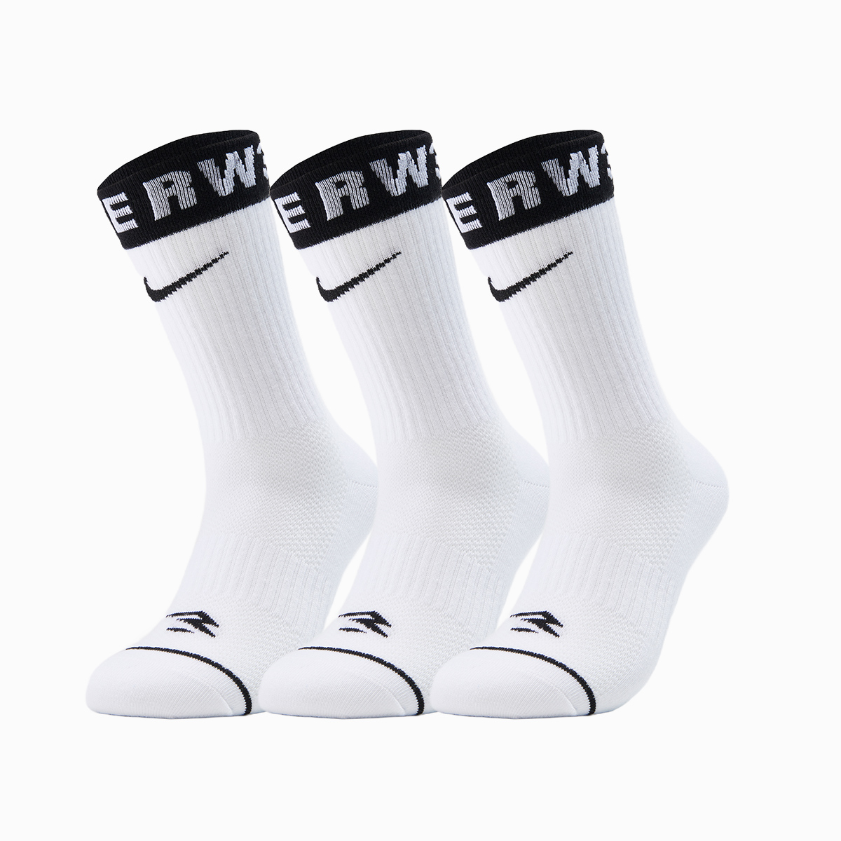 

Носки 3Brand 3 пары для подростков Nike, bright белый