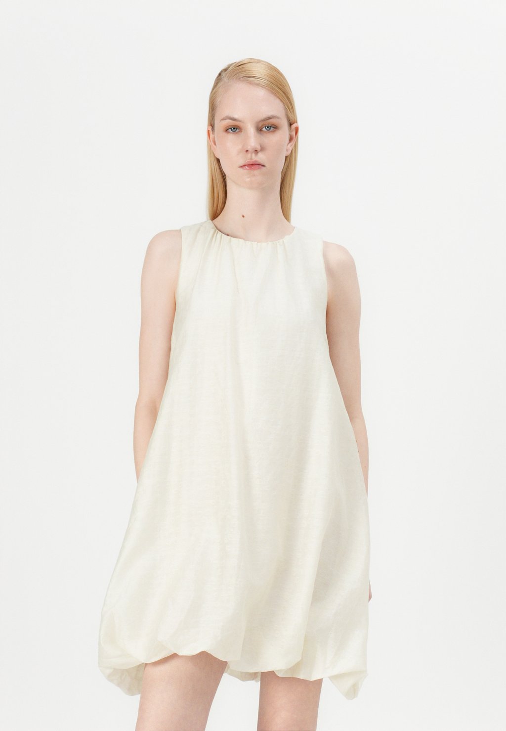 

Повседневное платье LUCCA BUBBLE HEM DRESS JDY, кремовый