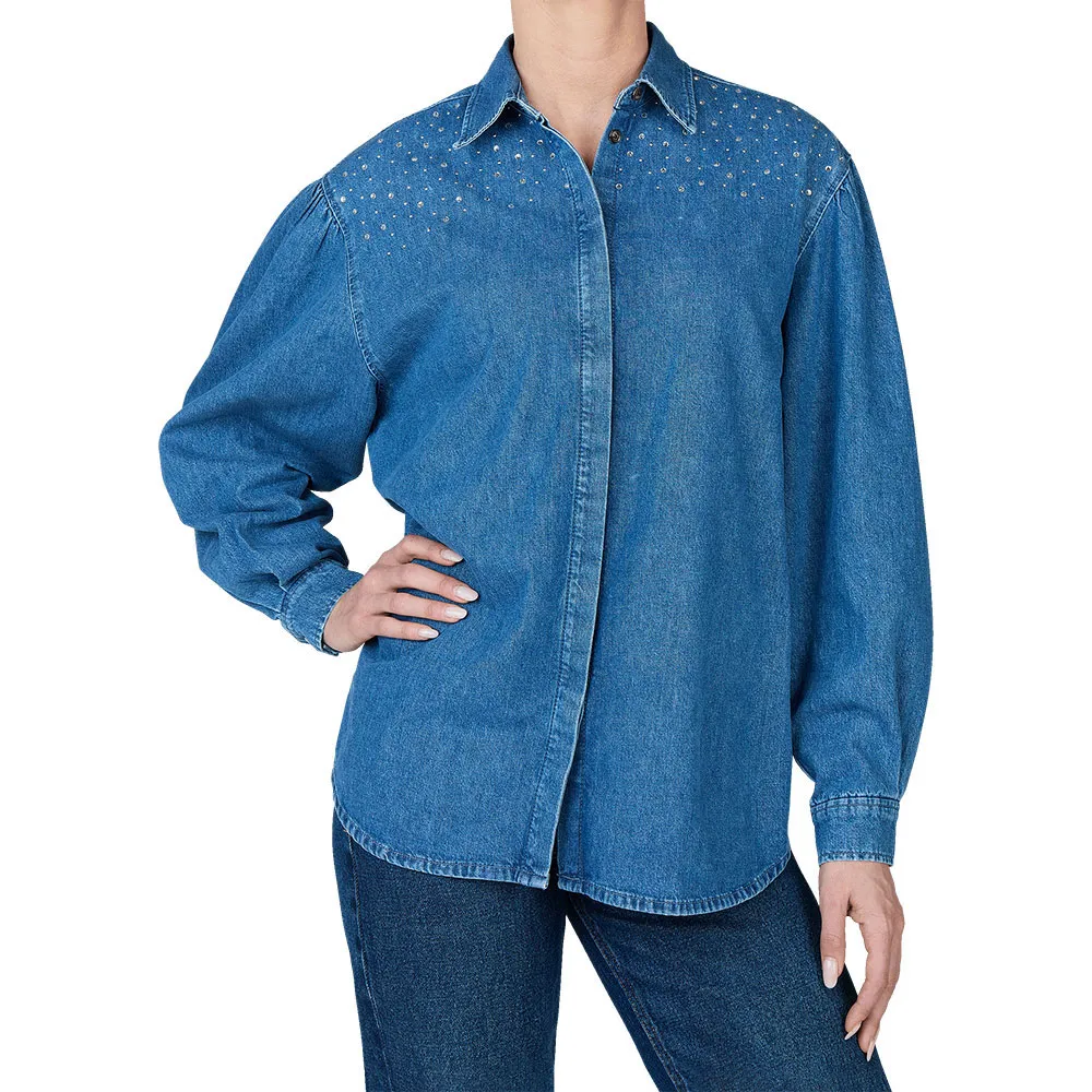 

Рубашка Pepe Jeans Charlie Sparkle, синий