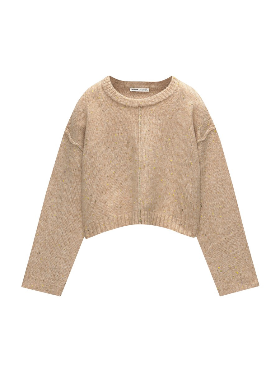 

Свитер Pull&Bear, цвет Ecru/Light beige