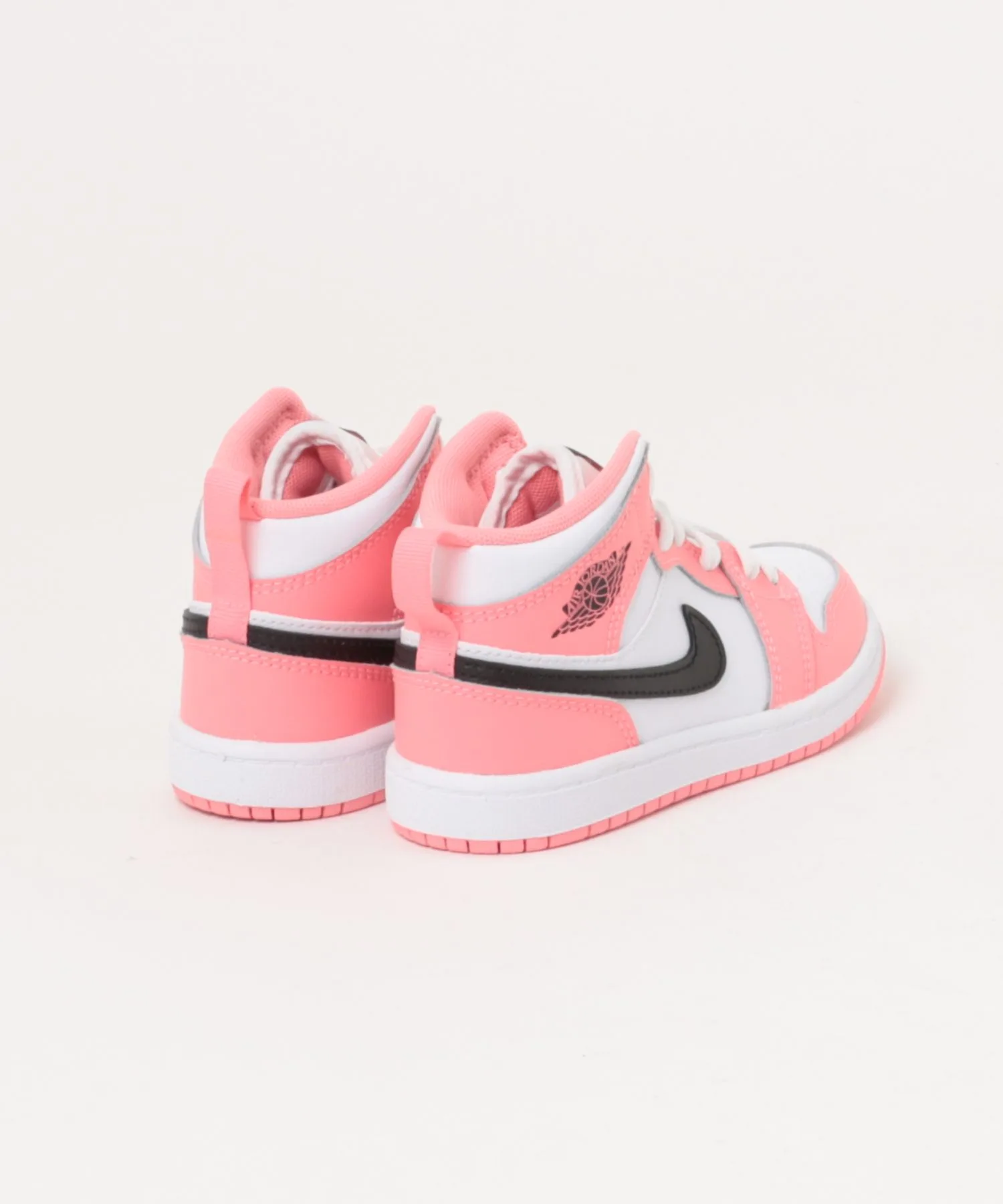 Детские кроссовки NIKE JORDAN 1 MID (PS) KDQ8424 602PNKGAZ/BLACK — фото 2