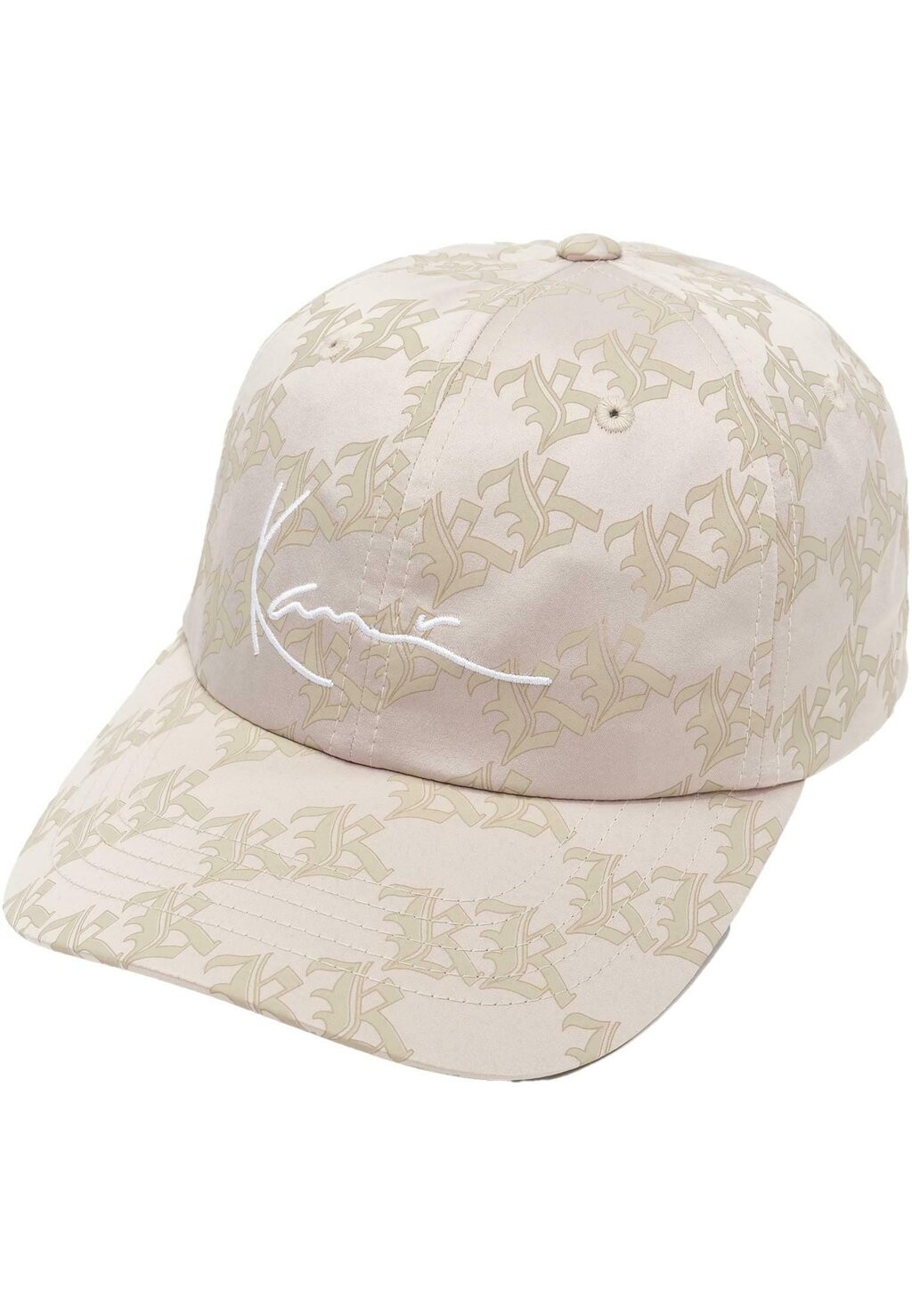 

Кепка Ka232-007-1 Small Signature Old English Karl Kani, цвет offwhite