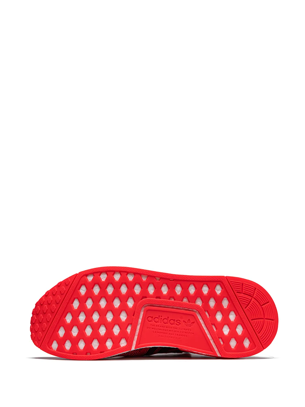 Кроссовки NMD_R1 PK Adidas, красный — фото 4
