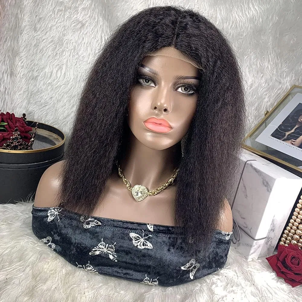 Женский парик «Yaki Lace Front Wig» из натуральных волос TOOCCI Toocci — фото 3