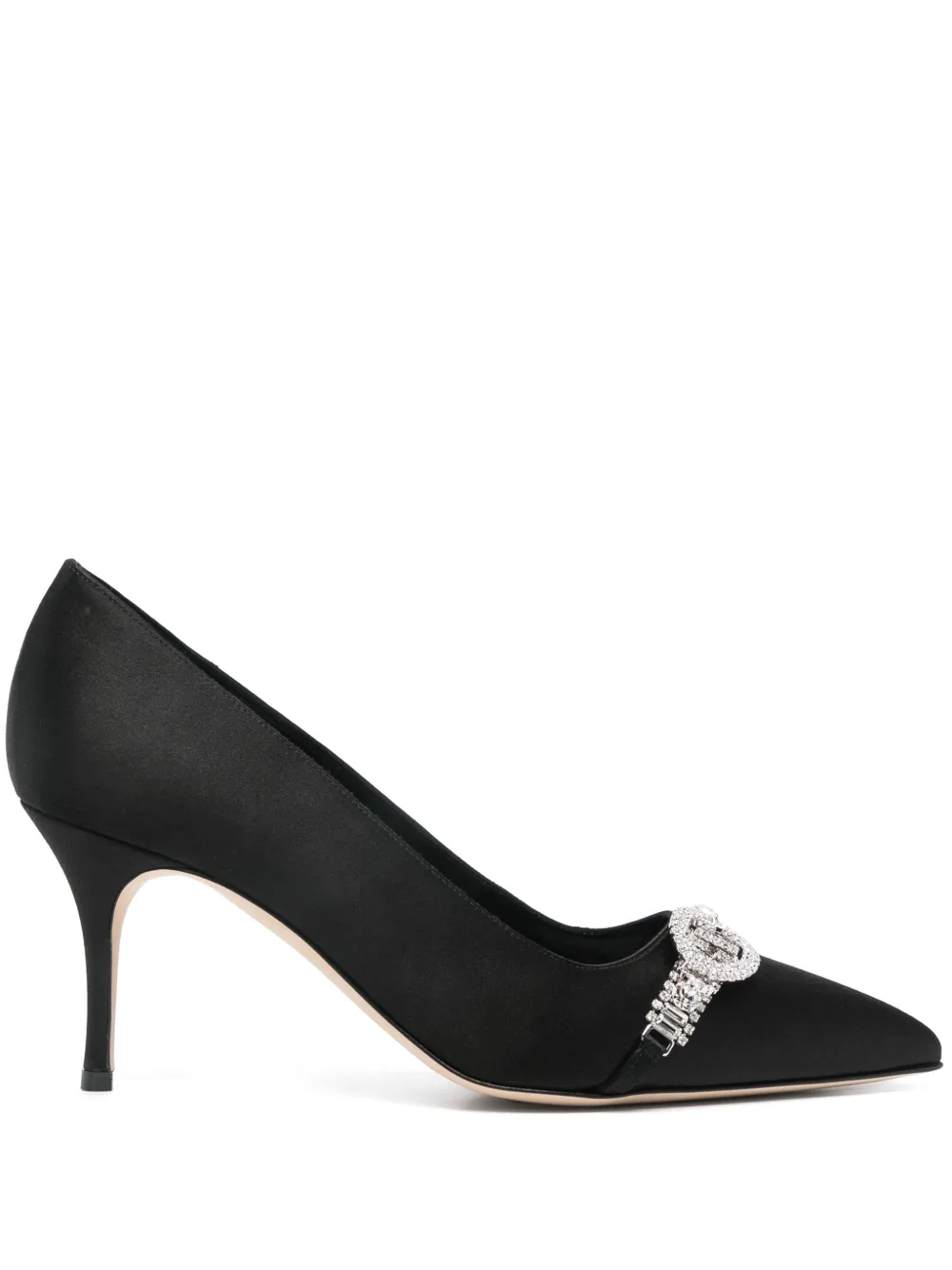 Туфли Asapump 70 Manolo Blahnik, черный