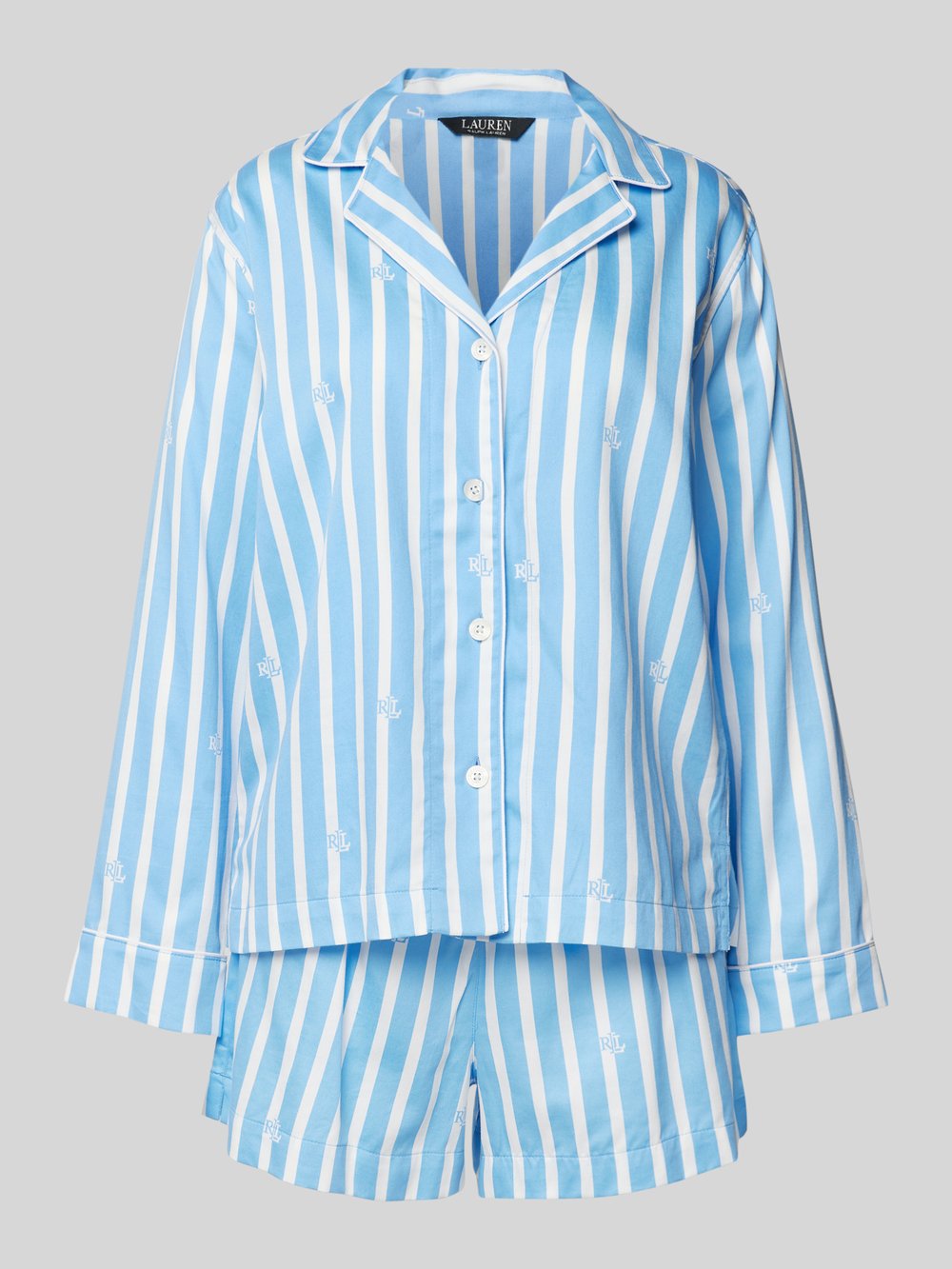 

Пижама с логотипом Lauren Ralph Lauren, синий