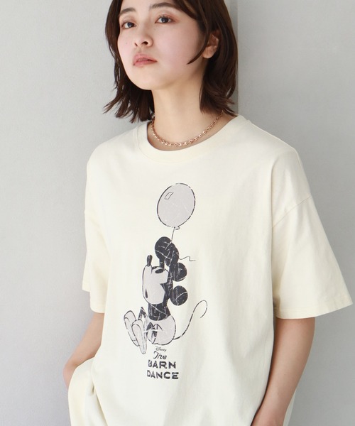 

Футболка с коротким рукавом, винтажная, с принтом Disney, белая