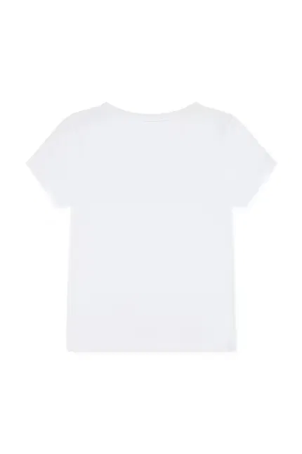 Футболка детская с коротким рукавом Rib Meet and Greet Jam Tee Levi's, белый — фото 3