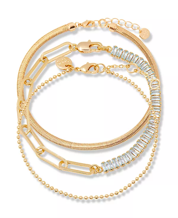 

Теннисный браслет с камнем Прии Brook & York, march