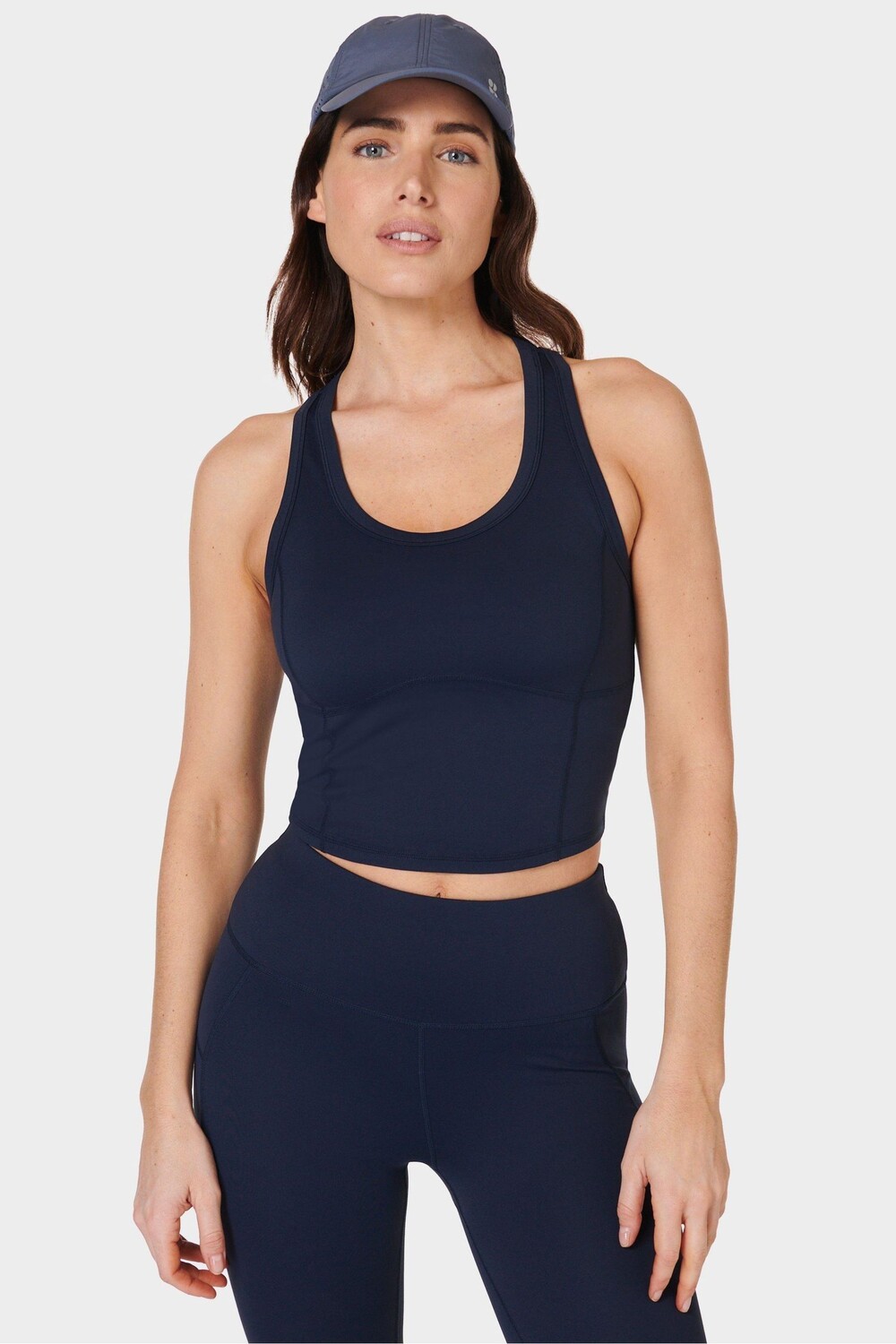 

Весь день обрезанный бак Sweaty Betty, синий