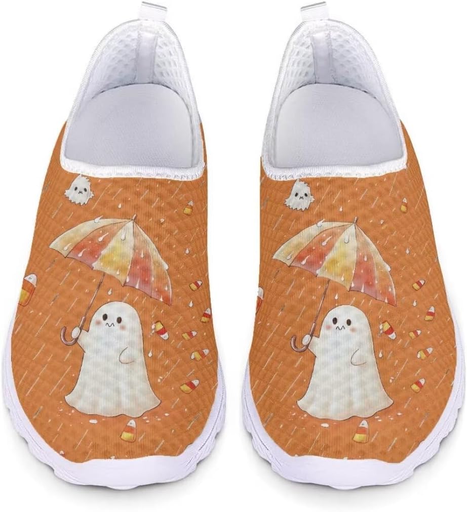 

Дышащие кроссовки из сетки для мужчин и женщин, на пятке, для бега и тренировок, на все сезоны Xixirimido, Umbrella Ghosts