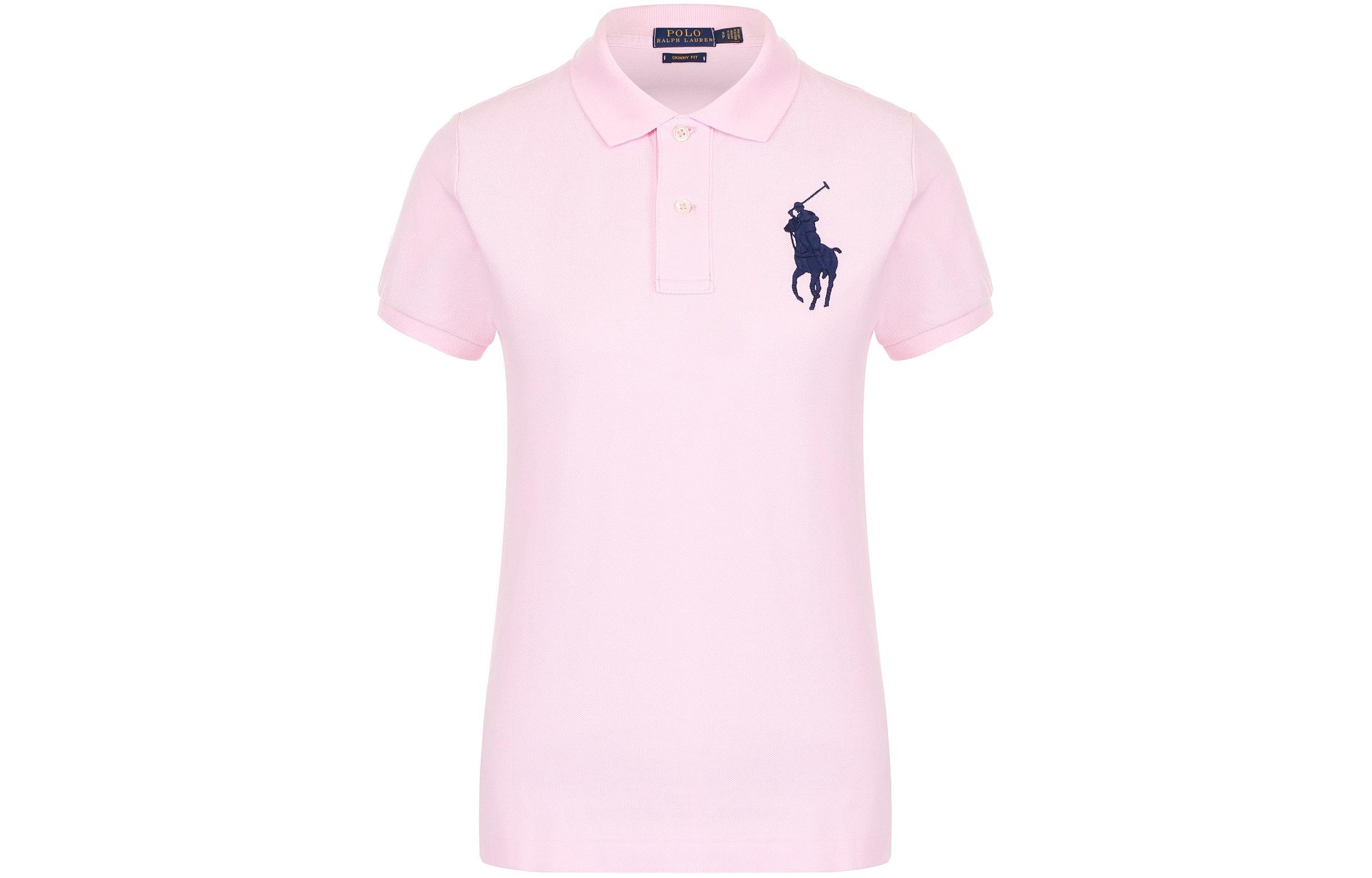 

Футболка поло женская розовая Polo Ralph Lauren