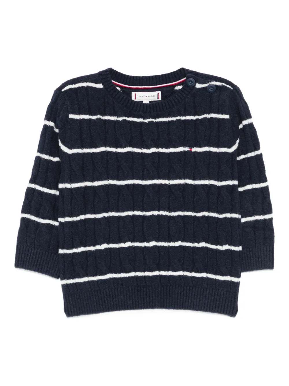 

Свитер Cable Tommy Hilfiger Junior, синий