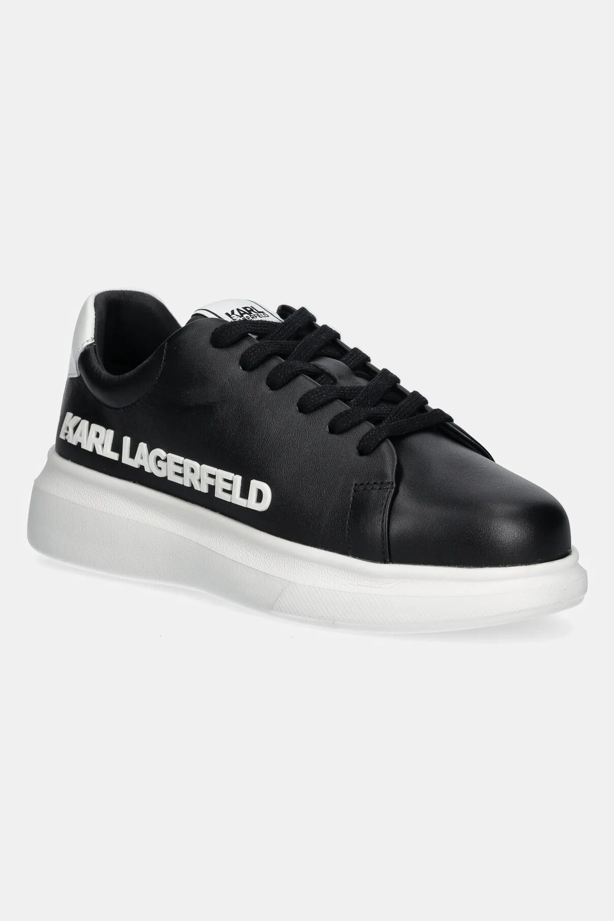 

Детские кожаные кроссовки Karl Lagerfeld, черный