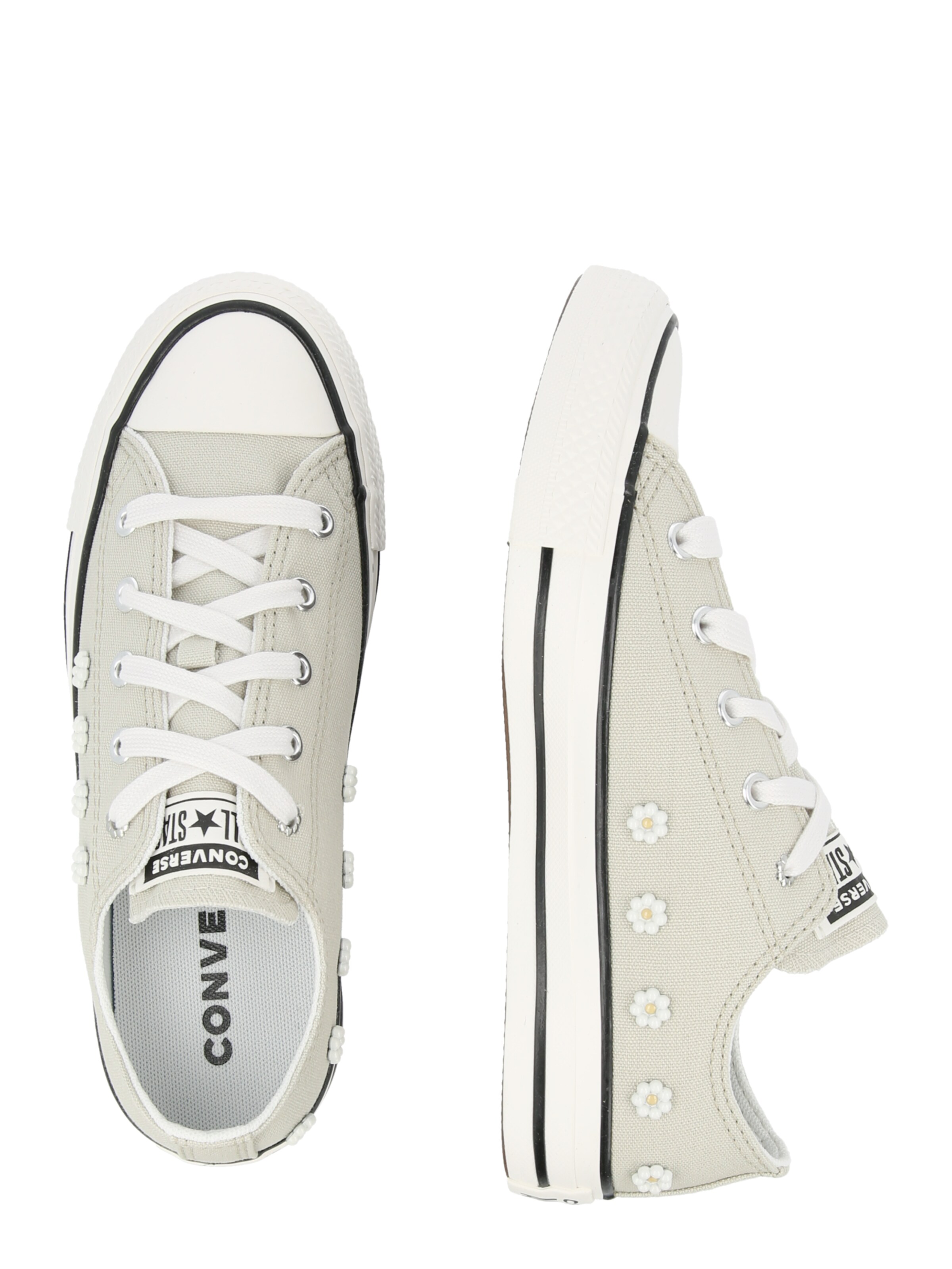 CONVERSE Кроссовки 'CHUCK TAYLOR ALL STAR' в светло-сером цвете — фото 2
