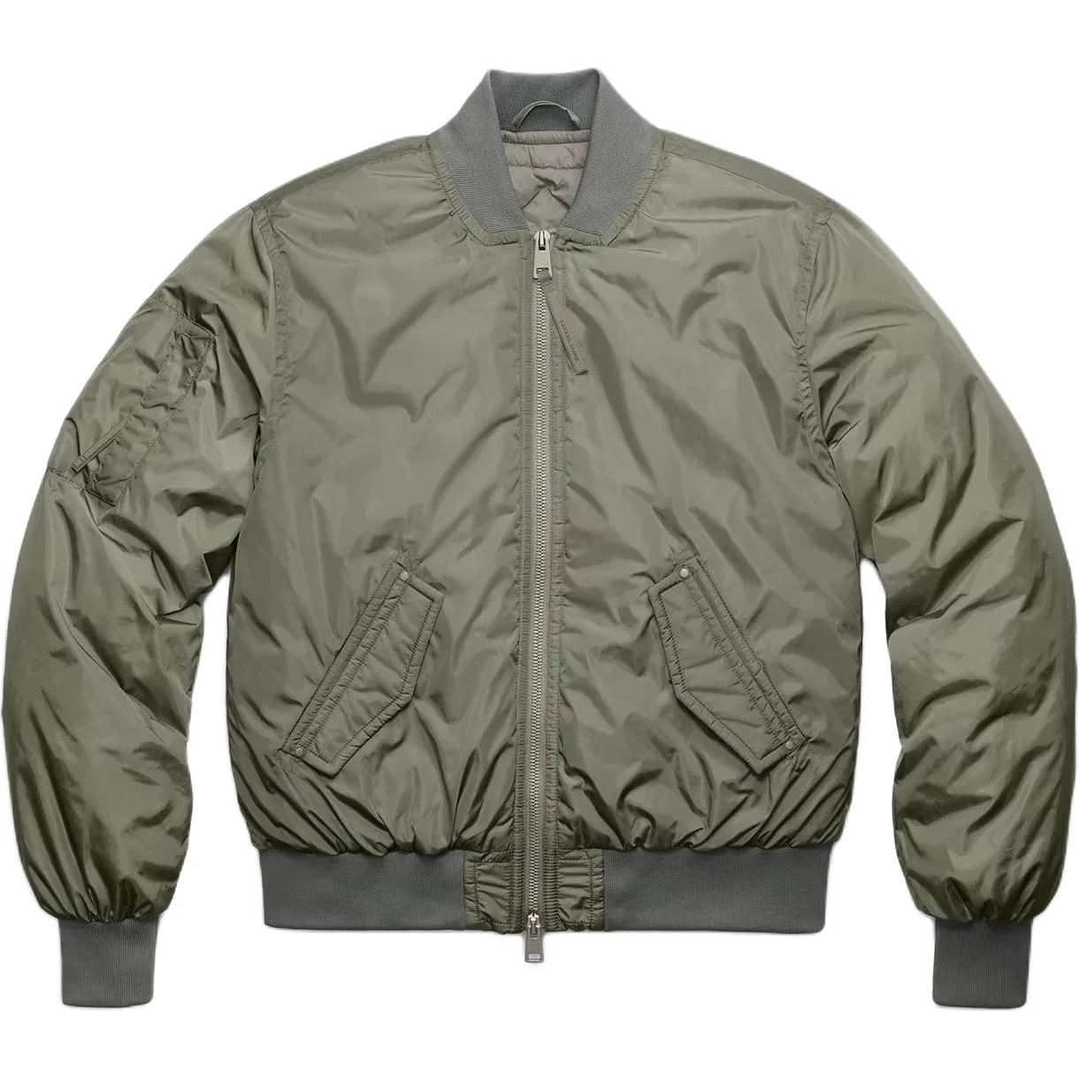 Пуховик мужской зеленый Canada Goose